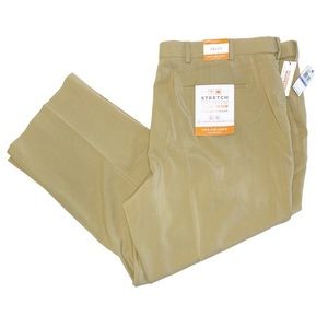 VAN HEUSEN 48x29 Flat Front Traveler Dress Pants